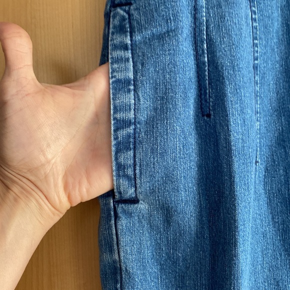 J.Crew Point Sur Patch Pocket Denim Coveralls size 4 - Picture 7 of 15